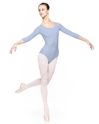 KLARA - Damen Ballettbody zum Tanzen, blau Klara Body zum Tanzen, Gymnastik, bla