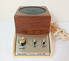 Vtg Marsona Traveler 1220 White Noise Sleep Sound Machine TESTED