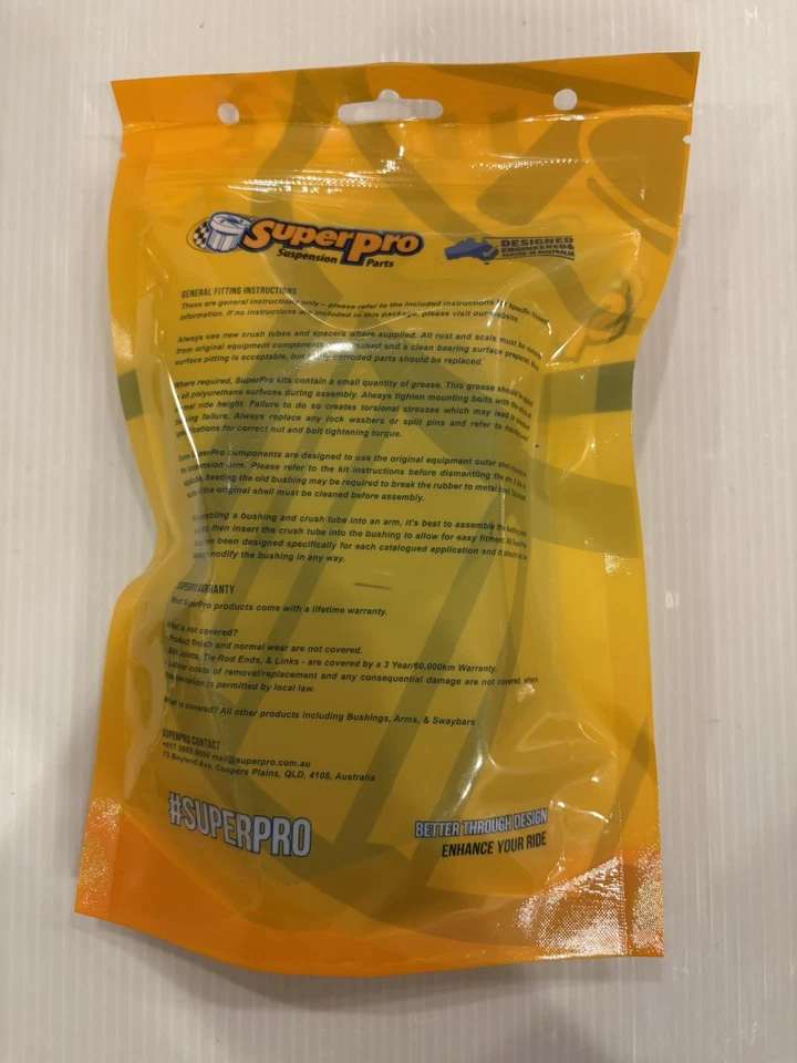 Kit de bucha de montagem em pinhão e rack de direção dianteira SuperPro compatível com base Mazda Miata - Imagem 4 de 4