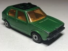 Vintage 3 INCH 1976 Volkswagen Golf MKI Matchbox #7 1/64 Diecast Litt Used Loose