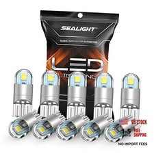 194 LED Bulb 6000K License Plate Light, Dome Light, T10 168 194/168/T10 White