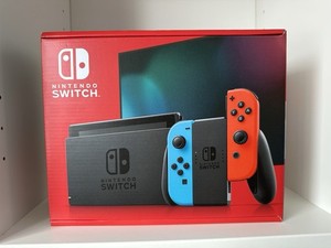 Nintendo Switch Neon Blue Red | eBay