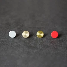 Mini 7mm/8mm Brass White Copper Camera Shutter Release Button for Fujifilm Leica