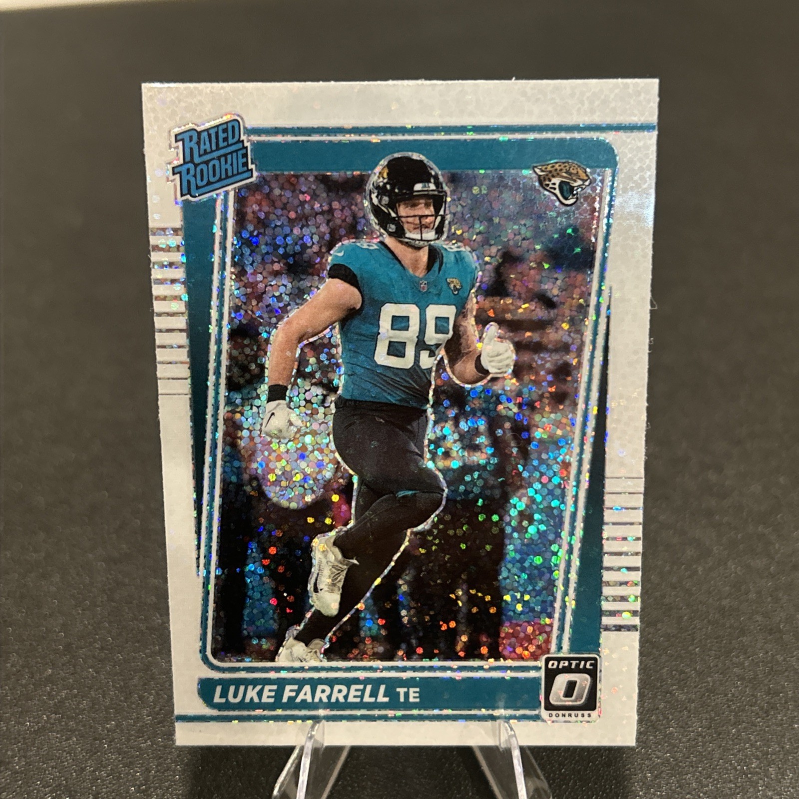 Luke Farrell Panini Donruss Optic #287 White Sparkle