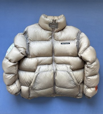 Heron Preston - Daunenjacke Herren Gr. L Beige