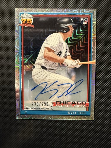 2026 Topps Series 1 Kyle Teel 1991 Topps Baseball Chrome Autographs (RAW)
