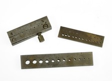 Altes Uhrmacherwerkzeug  3 x Amboss Nietamboss f Uhrmacher watchmaker tool