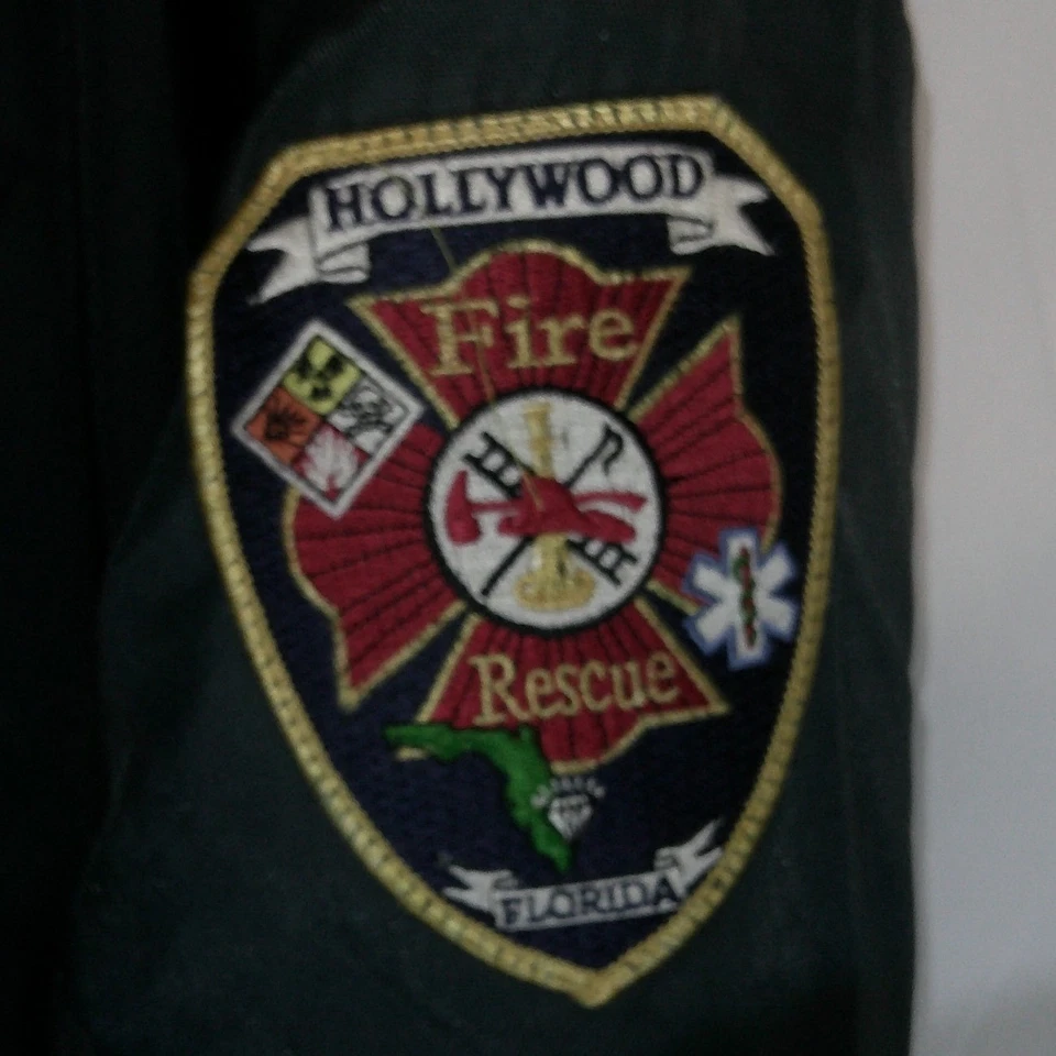 Spiewak Fire Rescue Jacket Hollywood Florida Patch on Both Shoulders w/Liner XXL - Image 4 of 4