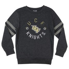 NCAA UCF Knights Girl's Sweatshirt in Charcoal, Large 10/12