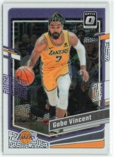 Gabe Vincent 2023-24 Donruss Optic Los Angeles Lakers #36