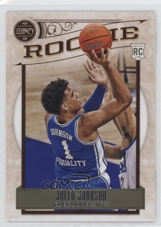 2021-22 Panini Chronicles Draft Picks Legacy Rookies Jalen Johnson #347 04xt