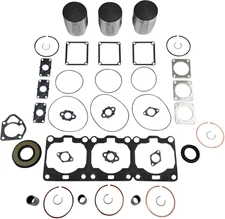 WISECO - SK1381 - Piston Kit with Gaskets for Snowmobile for Yamaha SRX 700 Moun