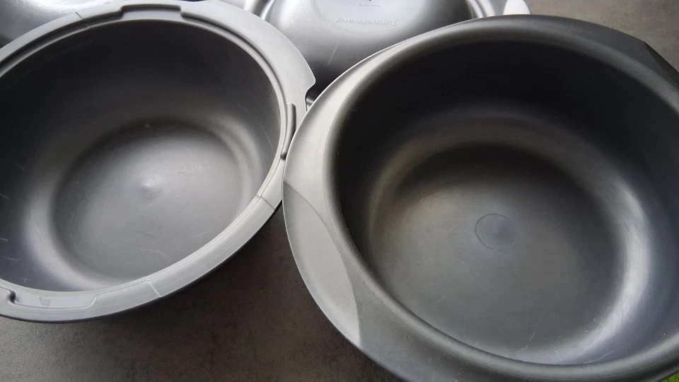 Tupperware Ultra Plus Kasserolle 2 L &1,5L. Auflaufform Bräter Backofen Mikrowe - Bild 2 von 4
