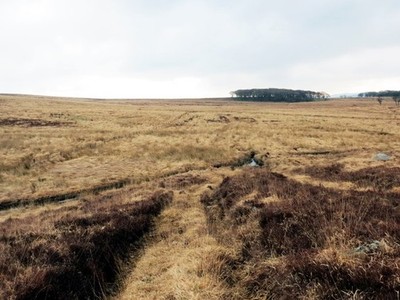 Foto 6x4 Rhyd Nant y Deri \/ Nant y Deri Ford Penderyn Llwybr yn agosau c2018