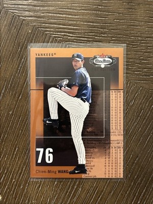 2003 Fleer Box Score Chien-Ming Wang #143 1st Edition /100 Rookie RC Yankees SSP