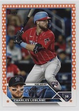 2023 Topps Complete Set Fanatics Exclusive Orange Star /99 Charles Leblanc 0c4