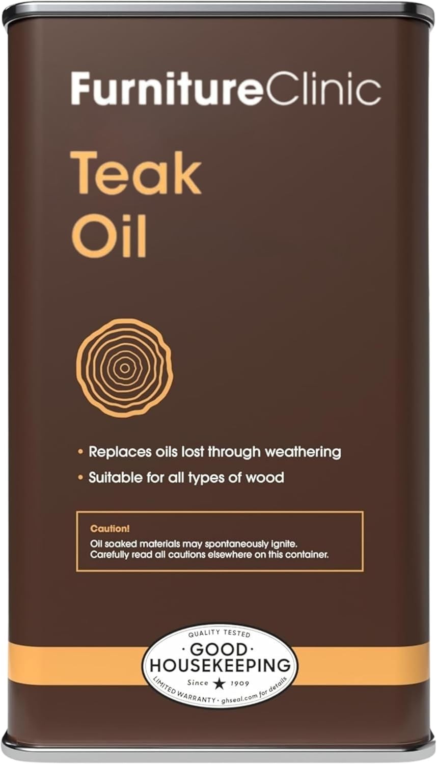|10x More Teak Oil |170fl Oz /5 Liter |wood Oil Protects&cle