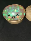 Squishy Bun Pink Holographic Glitter Dumpling Super Rare Easter Collection