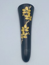 Vintage MARAZION CORNWALL Studio Pottery Narrow Wall Pocket Flowers