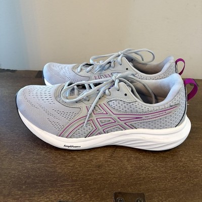 ASICS Gel Contend 5 Shoes Womens Size 9.5 Gray Mesh Running Sneakers 1012B678