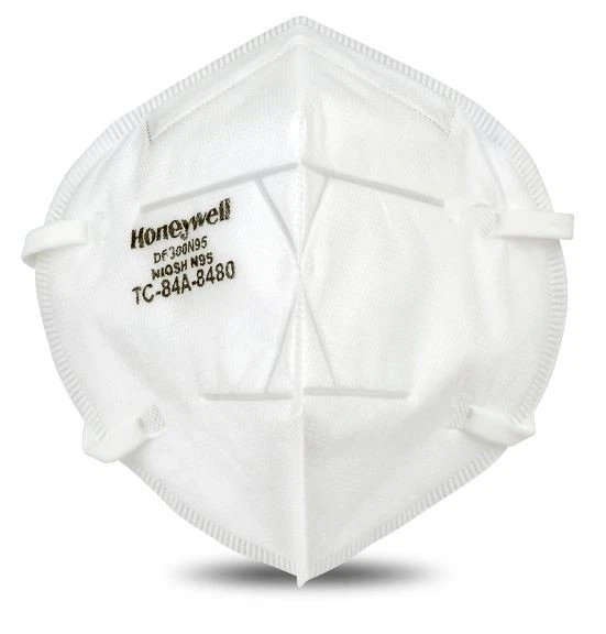 Honeywell DF300 N95 Flatfold Disposable Respirator- Box of 300 - White