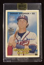 2016 TOPPS HERITAGE MINORS #1 Auto 1/1 DANSBY SWANSON 