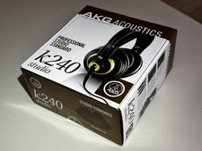 AKG K240 Studio Semi-Open Professional Headphones/Band New/Sealed Box
