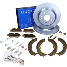 QUARO Bremsscheiben 300mm Beläge BREMBO Bremsbacken Set Hinten für VITO W447 QUARO Bremsscheiben 300mm Beläge BREMBO Bremsbacken Set Hinten für VITO W447
