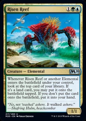Risen Reef - LP U : Magic 2020 Core Set