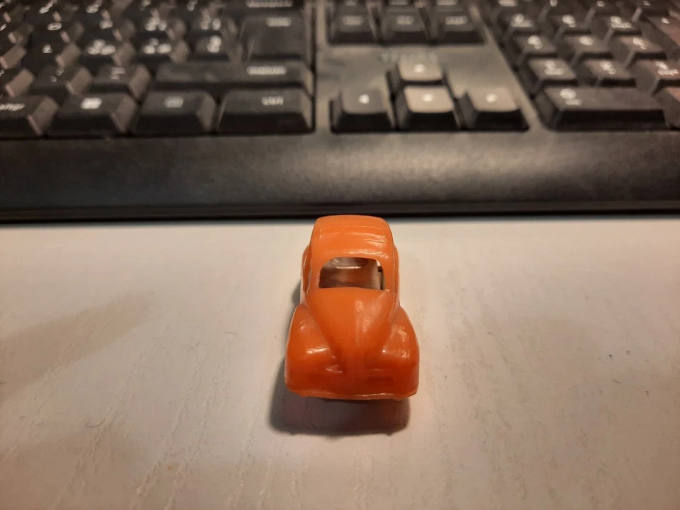 PEUGEOT 203 COME JOUEF CADUM PAX APS FAMILISTERE VINTAGE PLASTIC CAR SCALA 1/87 - Immagine 4 di 4