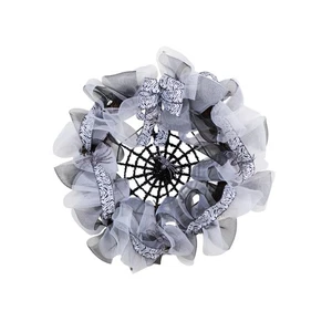 26 in. Spider Web Mesh Wreath