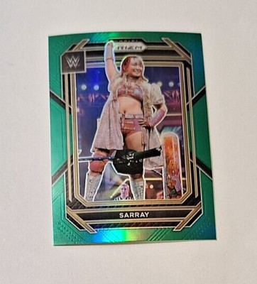 Sarray 2023 Panini Prizm Green Prizm #127 Sarray NXT Star & Raw's Future | eBay