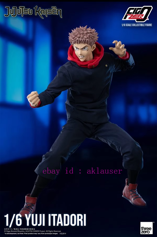 Threezero 3z03740m0 1/6 Jujutsu Kaisen Itadori Yuji Action Figure