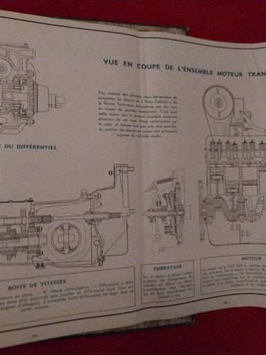 REVUE TECHNIQUE FIAT 600 Fiat 600 MULTIPLA Rta Evolution PEUGEOT 203 1955 1958 - Imagen 5 de 11