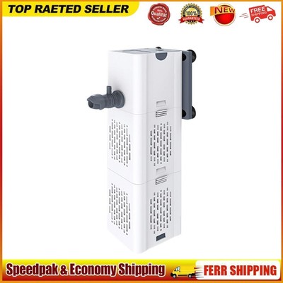 ZY-N62 4 in 1 Aquarium Luftsauerstoff Aquarium Filter Interne Pumpe (EU 15W)