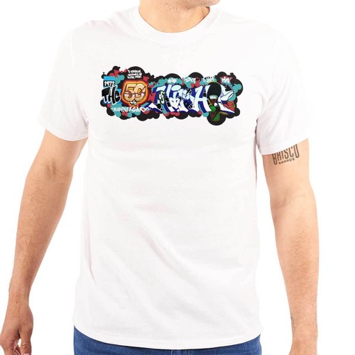 The 50th Anniversary of Hip Hop MC Graffiti Womens or Mens Crewneck T Shirt Tee - Picture 8 of 8