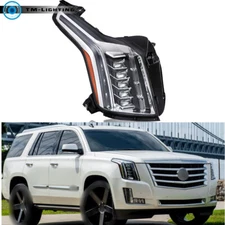 Headlight Headlamp Passenger Side For 2015-18 2019 2020 Cadillac Escalade LED