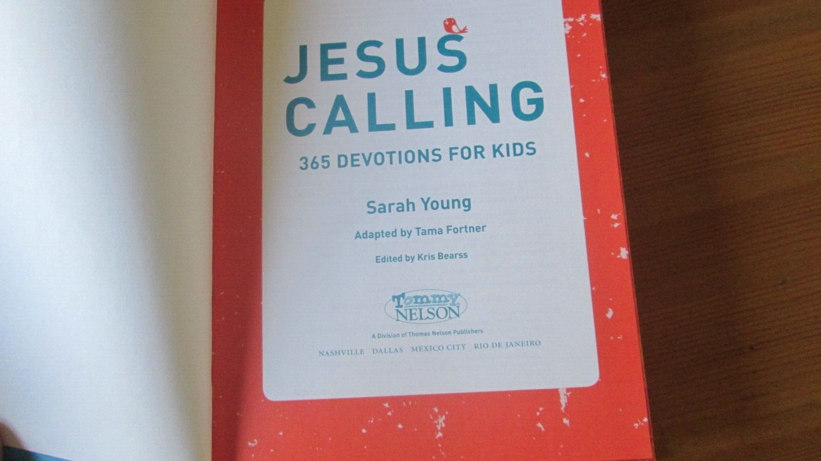 Jesus Calling: 365 Devotions For Kids - Sarah Young, hardcover ...