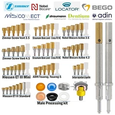 Dental Locator Abutment Attachment Tool HIOSSEN/ZIMMER/Nobel/ITI/BEGO/MIS/ADIN