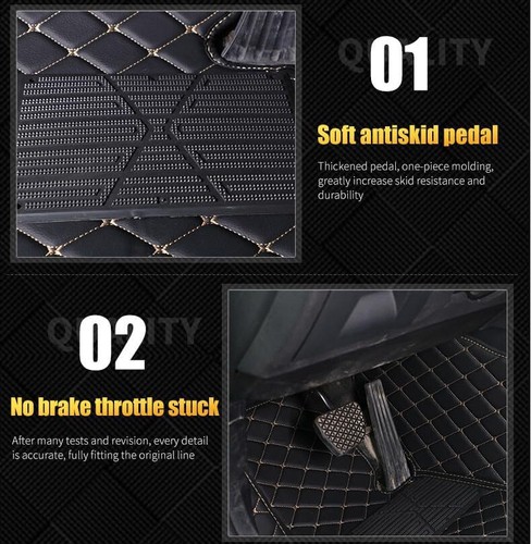 For Hyundai All Models Car Floor Mats Auto Carpets Liners Waterproof Custom - Picture 6 of 17