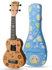 Uma Classic Series Bread Tree Soprano Ukulele with 20mm Deluxe Gig Bag
