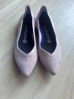 Rothys  The Point Flats size 6.5 pink