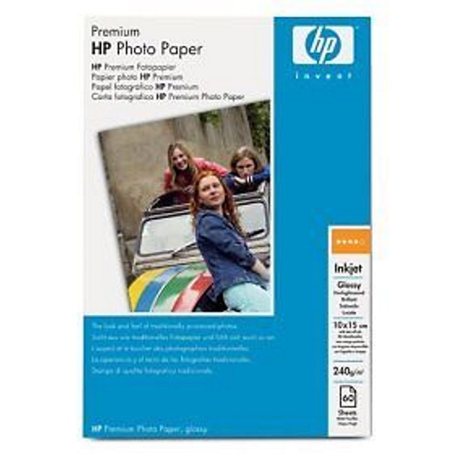 HP q1992a brillante premium papel fotográfico 10x15cm (10 SHEETS x 6) |  Compra online en eBay