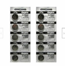 10 Piece Fresh Stock Energizer CR1620 BATTERY 3V LITHIUM CR 1620 DL1620 BR1620