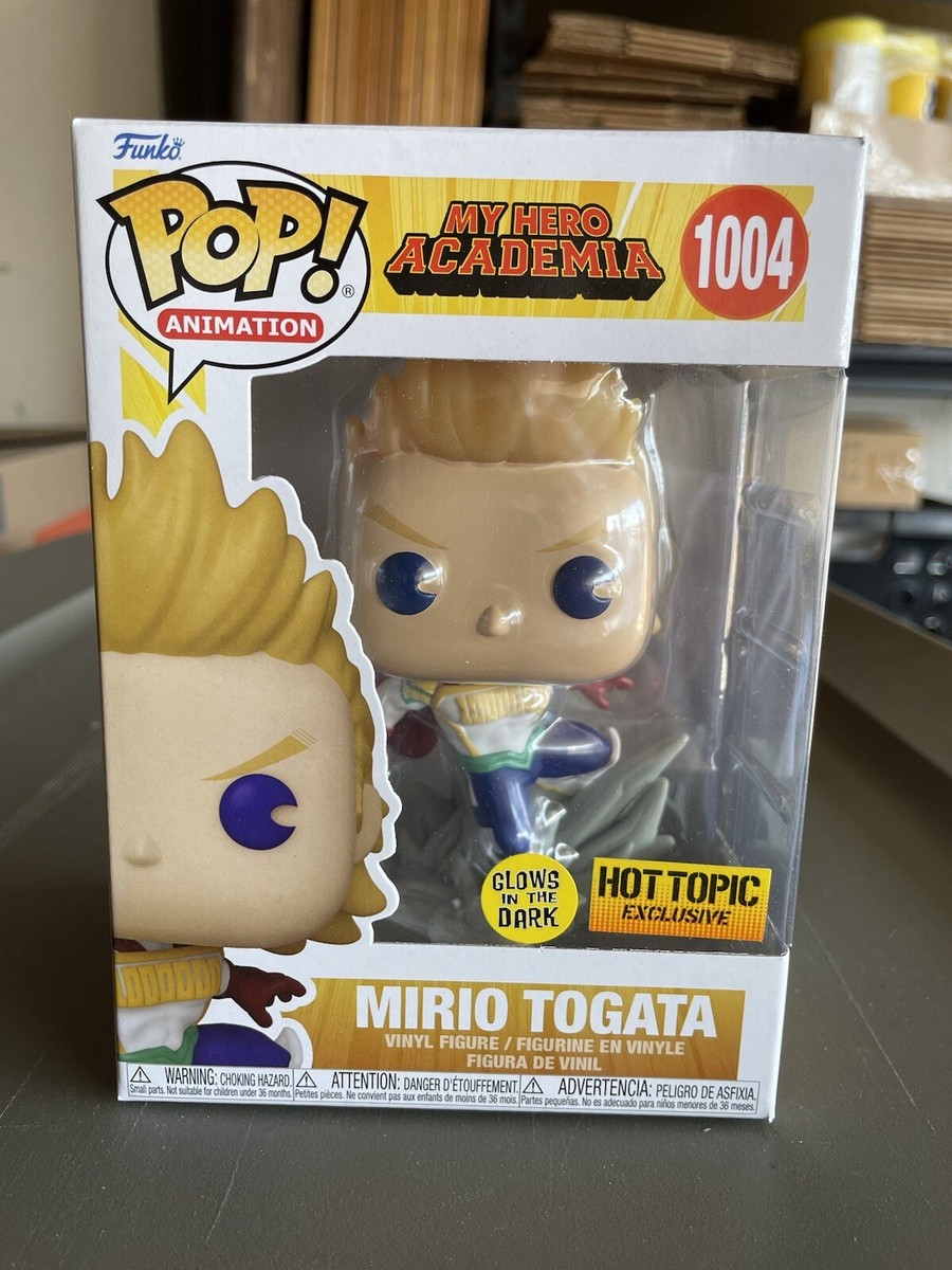 Funko Pop Mirio Togata My Hero Academia Hot topic Glow In The Dark