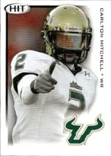 2010 SAGE HIT #2 Carlton Mitchell South Florida Bulls Football