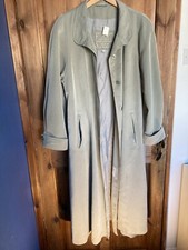 Long Coat Ladys . Fleet Street Shell Polyester Light Green Size 12 Generous