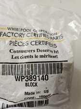 Whirlpool Washer Drive Block WP389140, 389140, 357782, WP389140VP