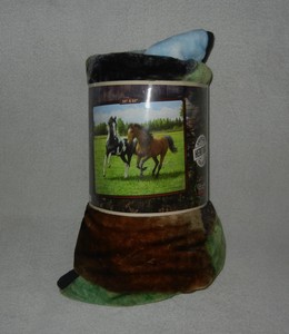 Shaggie Winter Wheat Field Blanket With Rows | Rancho Safari