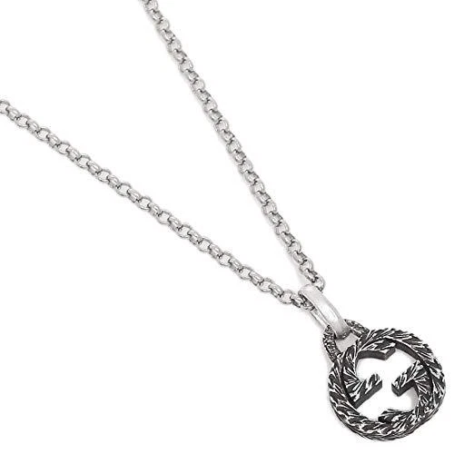 Collana Gucci 455535 J8400 0811 Incastro G Argento